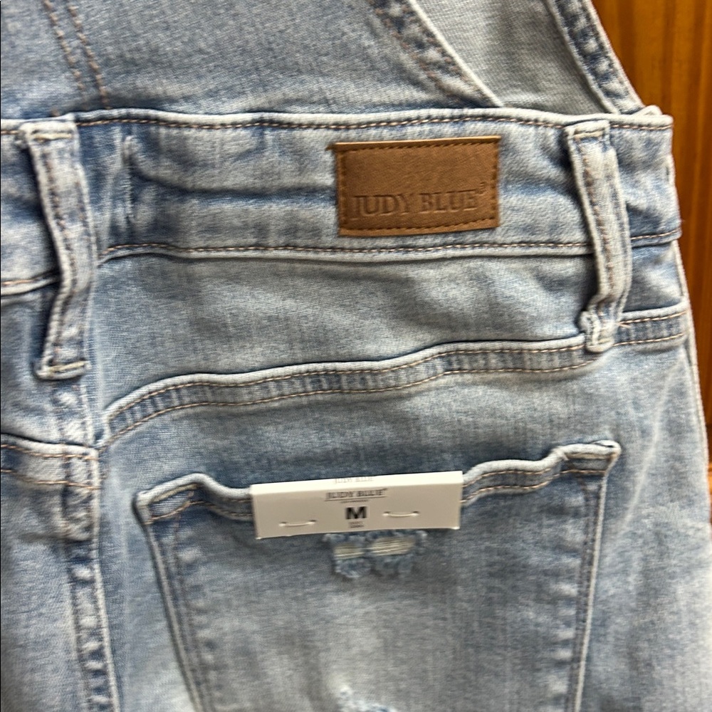 Judy blue Denim Overalls NWT - Picture 3 of 6